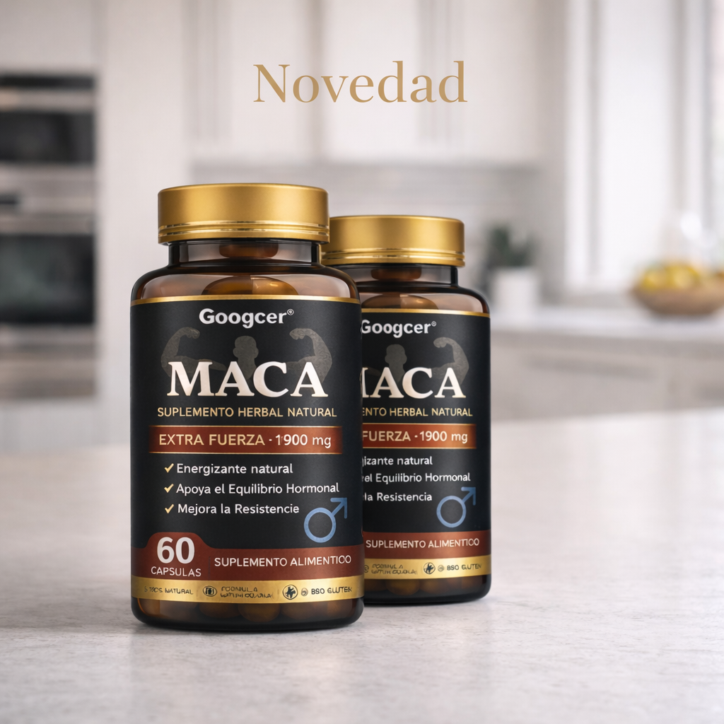 TENLOYA - Maca Extra Fuerza 1900 mg – Energía, Vitalidad y Rendimiento Natural