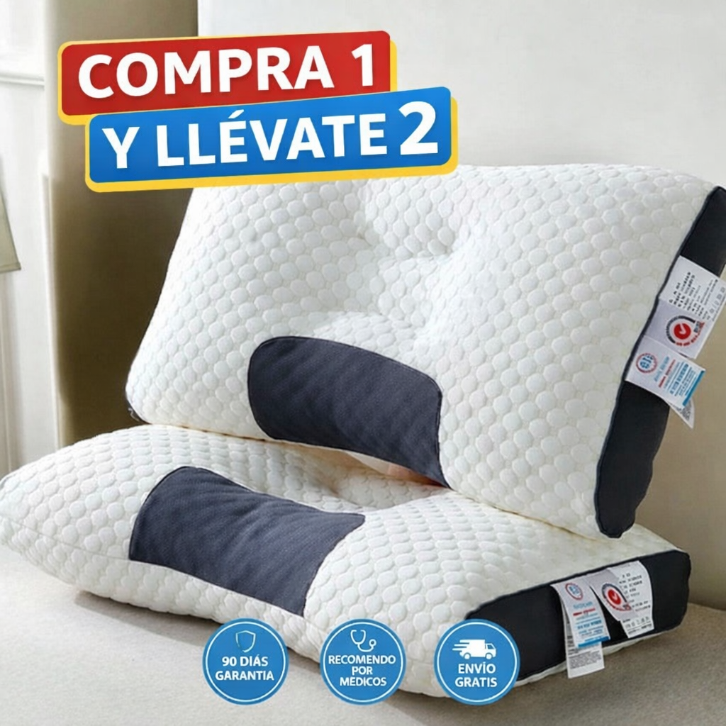 TENLOYA - Almohadas Ortopédicas - COMPRA 1 LLÉVATE 2
